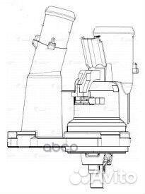 Термостат для а/м Ford Focus II (05) 1.6Ti MT
