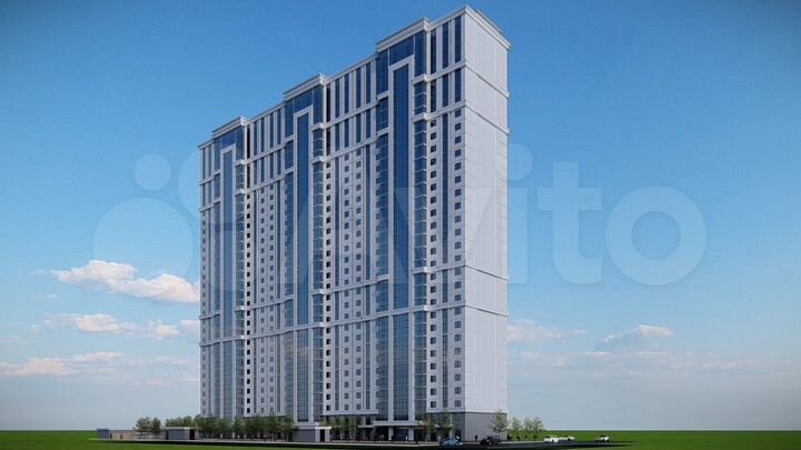 Своб. планировка, 53 м², 19/31 эт.