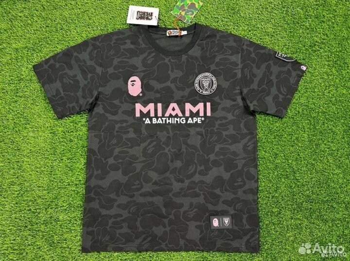 Футболка bape x inter miami