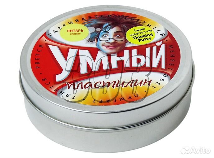 Умный пластилин Январь (светится в темноте (37825)