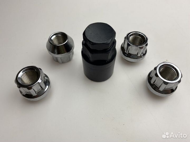 Секретки, гайки на колёса, диски, Арт: 0964