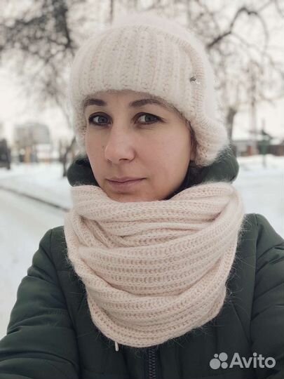 Шапка ушанка женская