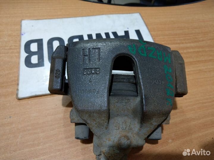 Передний левый суппорт мазда 3 BL 2012 год