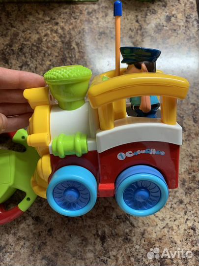 Поезд на пульте управления