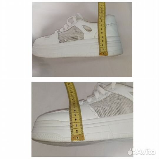Кроссовки белые