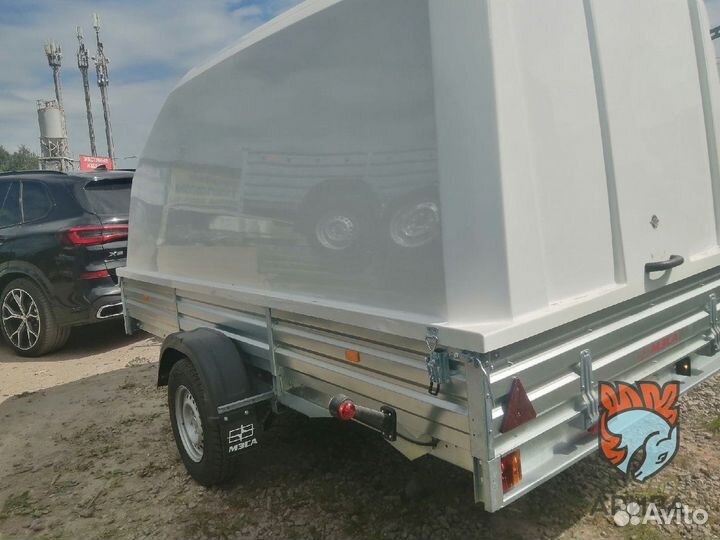 Прицеп с крышкой 19.012 Н1500мм. Для стройки