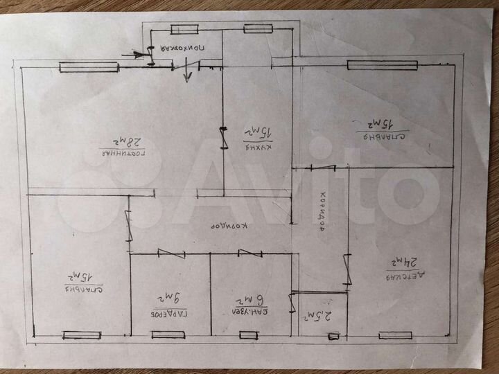 Дом 130 м² на участке 7,2 сот.