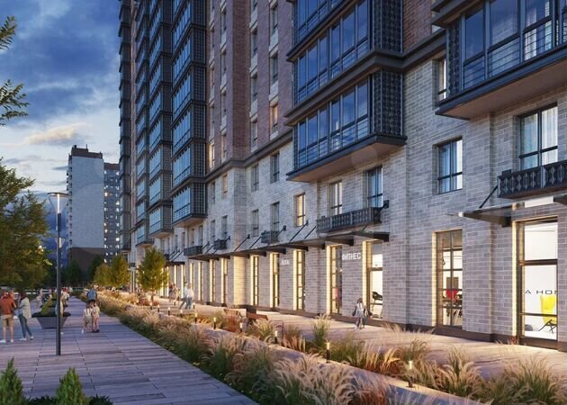 2-к. квартира, 70 м², 21/25 эт.