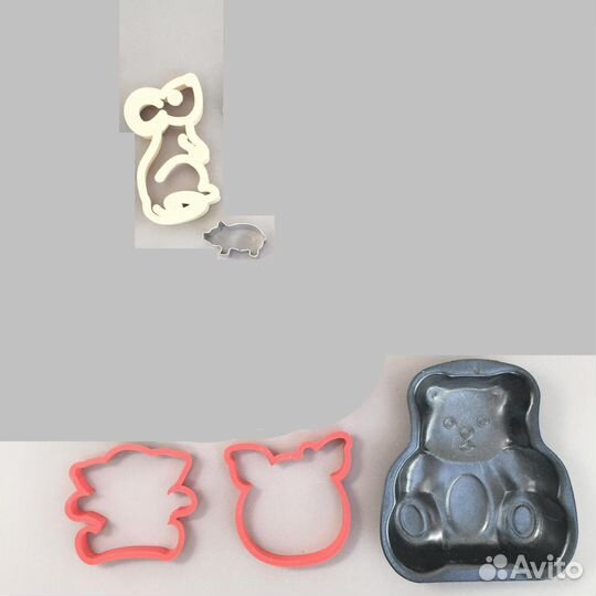 Формочка вырубка д пряников, формочка д выпекания