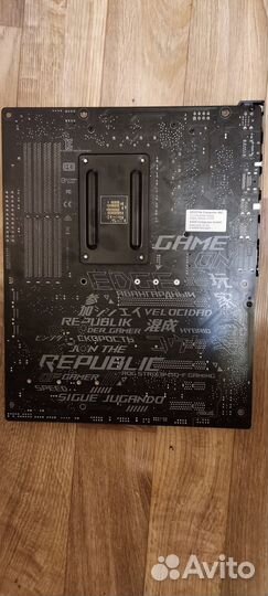 Плата asus ROG Strix B450-F Gaming + R5 2600X