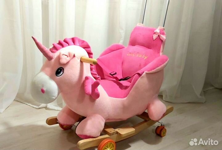 Каталка музыкальная Супер Единорог