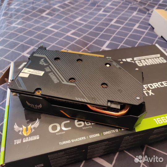 Видеокарта Asusu gtx 1660 super TUF Gaming