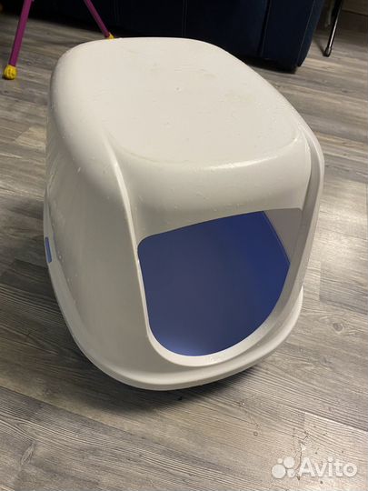 Кошачий туалет домик