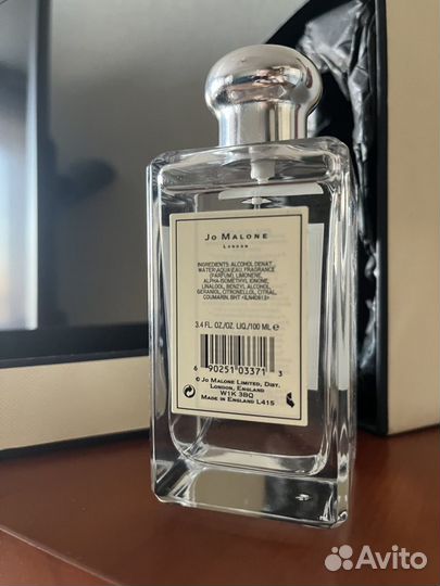 Одеколон Jo Malone Wood Sage and Sea Salt