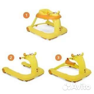Ходунки chicco 3 в 1