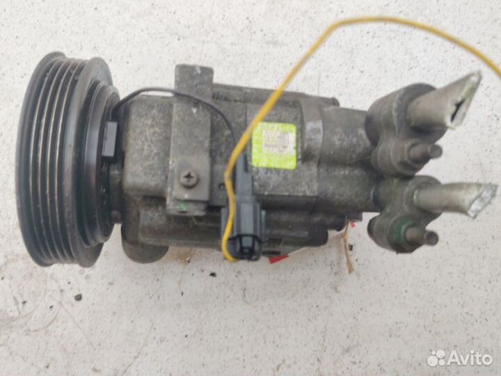 Компрессор кондиционера. Nissan Note E11 CR14DE