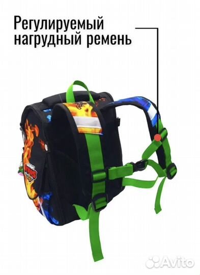 Рюкзак школьный brawl stars