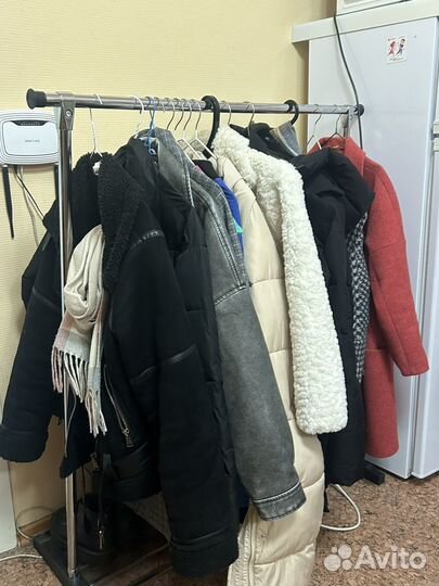 Штанга для одежды напольная