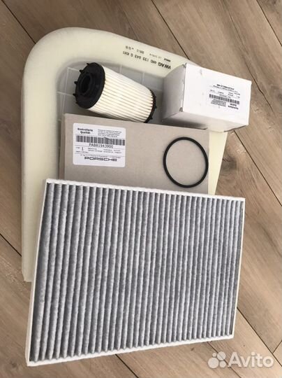 Набор фильтров на Porsche Cayenne
