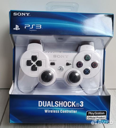 Sony DualShock3 Белый для PS3