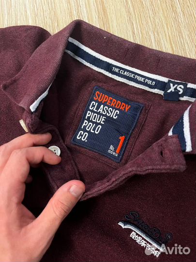 Винтажная японская регбийка Superdry поло