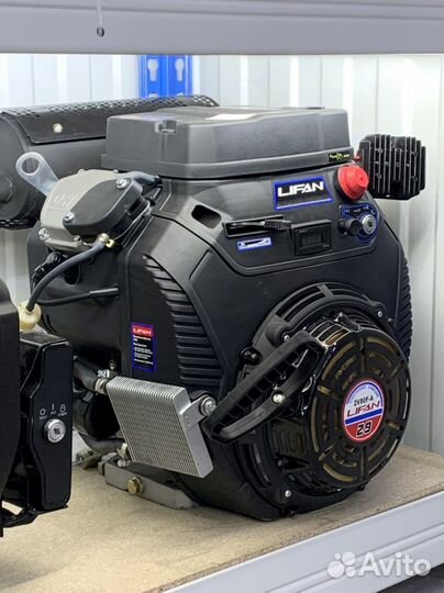 Двигатель бензиновый lifan 2V80F-A(29л.с.,20А)