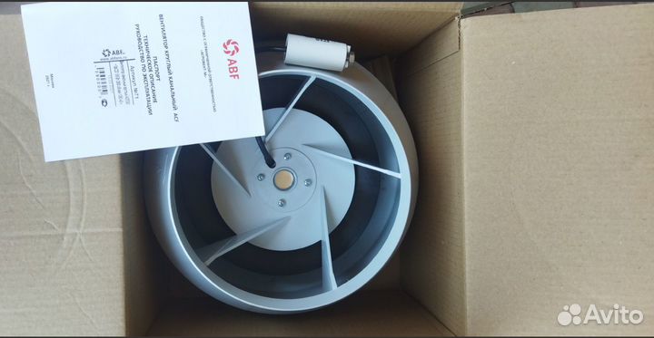Вентилятор канальный ABF ACF 250 -220В
