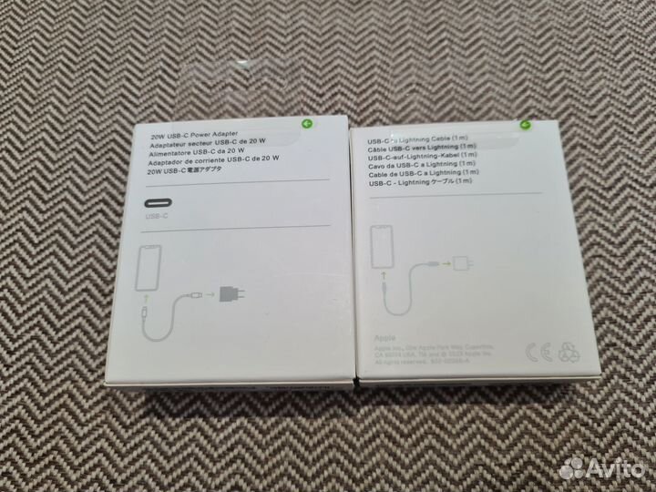 Зарядка на iPhone 20w