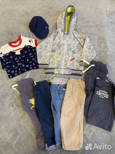 Детские вещи пакетом на мальчика 80 86