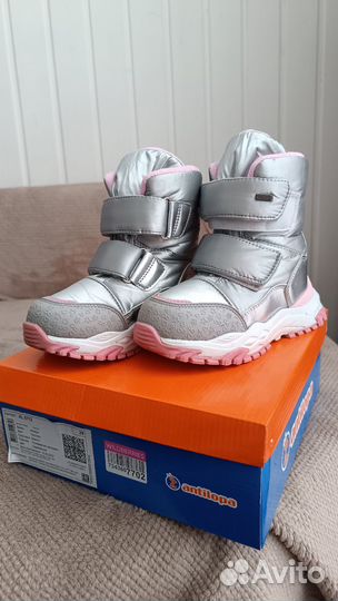 Сапожки для девочки зимние (мембрана)