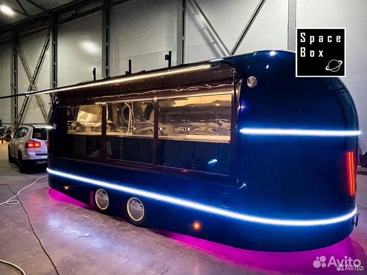 Торговый прицеп купава, Кафе на колесах