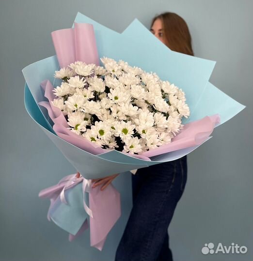 Букеты-Гиганты Хризантем. XXL-Букеты