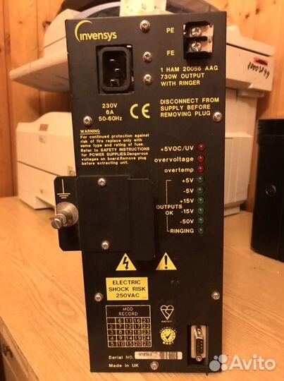 Блок питания для атс siemens isdx invensys