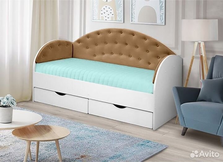 Кровать для малыша основание ламели мягк спинка