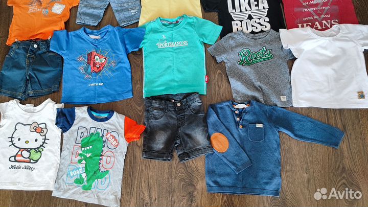 Одежда для мальчика пакетом (р. 74 - 98)