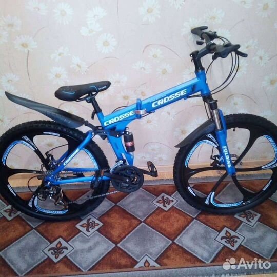 Велосипед на литых дисках