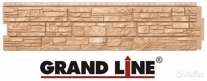 Фасадные панели Гранд Лайн крымский сланец