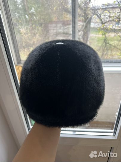 Норковая шапка мужская новая 58