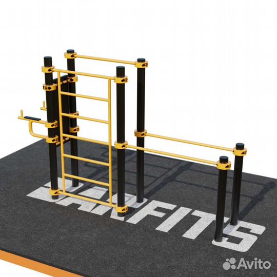 Турник, брусья, вертикальный пресс, шведская стен