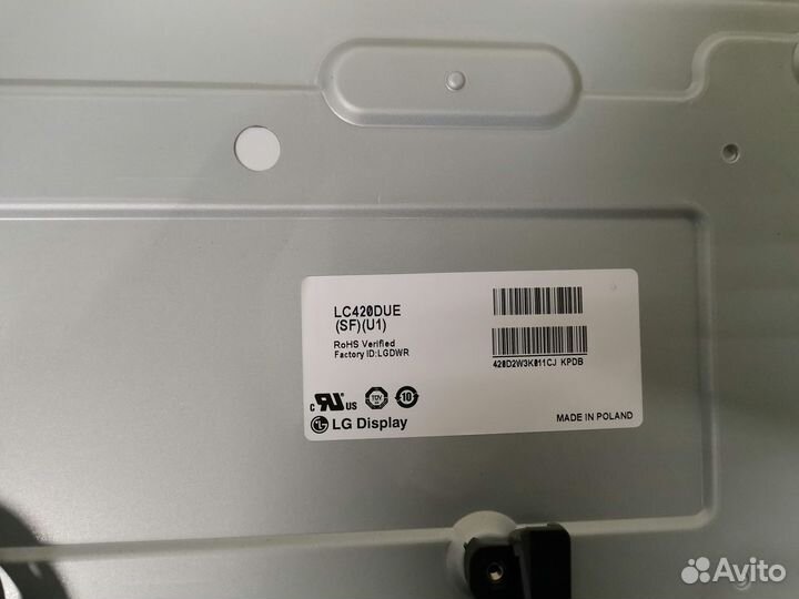 Телевизор LG 42LA620V (Разбор)(По запчастям)