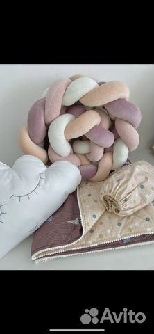 Детский бортик в кроватку