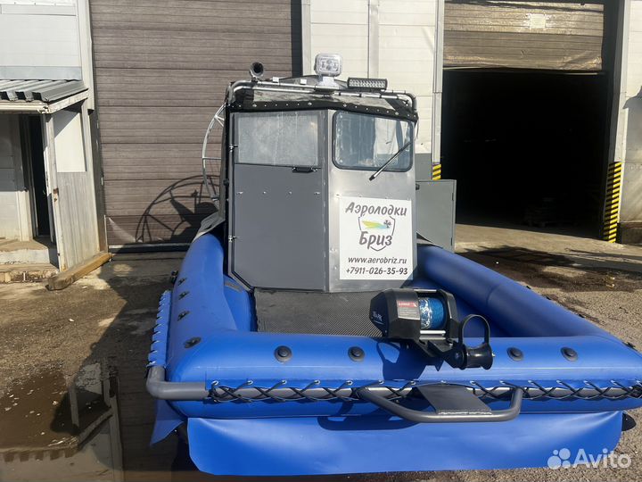 Аэролодка Бриз 550 Honda 200 л.с