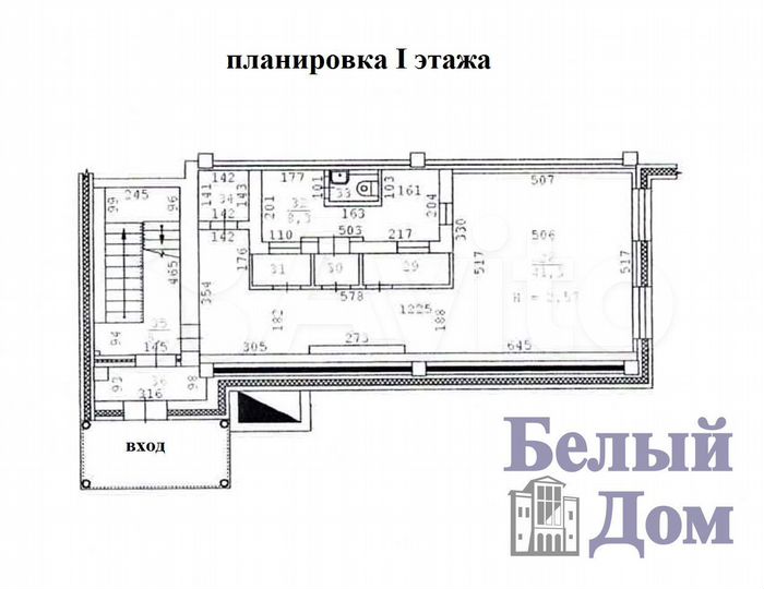 Сдам офисное помещение, 159 м²