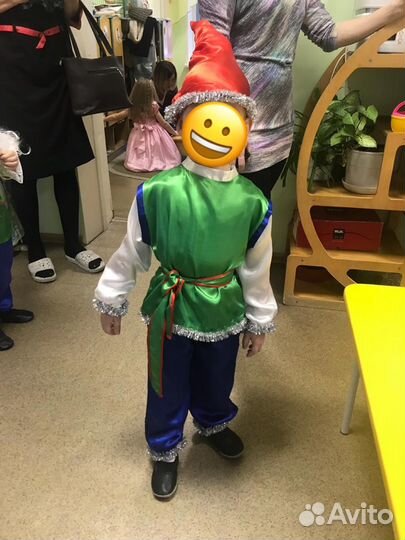 Новогодний костюм гном