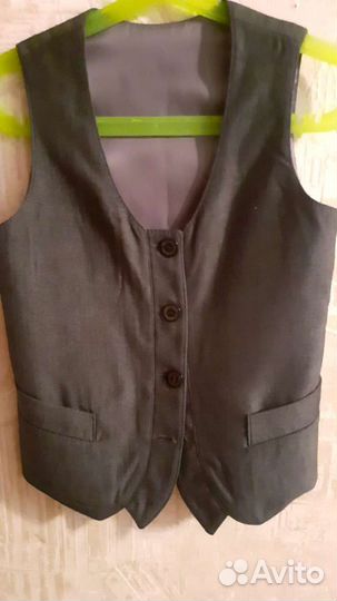 Жилетка для девочки размер 134-148