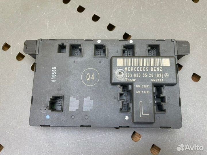 Блок двери передний левый Mercedes-Benz C-Class