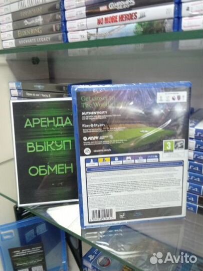 EA Sports FC диск PS4