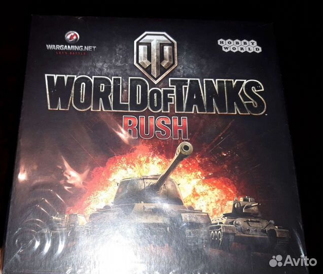 Игра настольная World of Tanks Rush