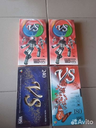 Видеокассеты новые запечатанные