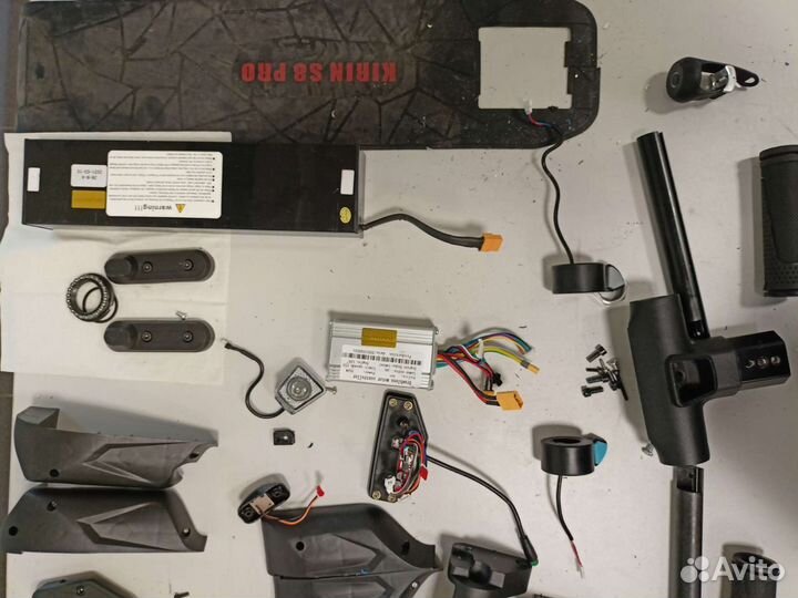 Запчасти на kugoo s8 pro разборка